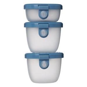 B.box Snack Tubs 3 Pack - Ocean