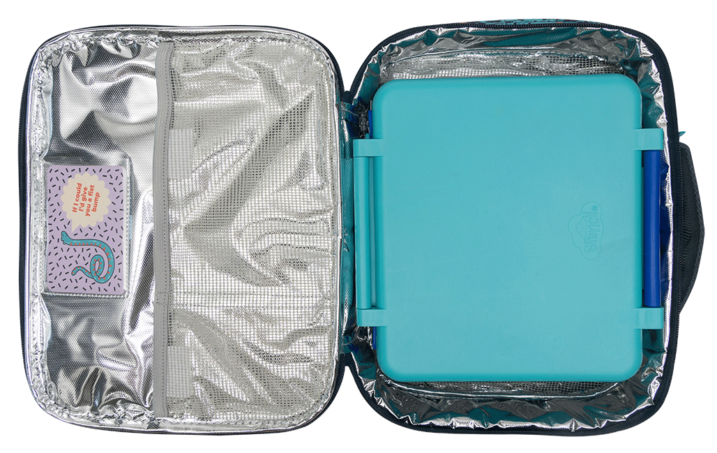 Spencil Big Cooler Lunch Bag + Chill Pack - NEON LIFE