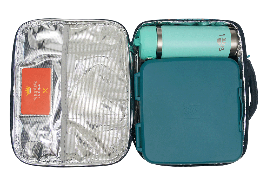 Spencil Big Cooler Lunch Bag + Chill Pack - NEON LIFE