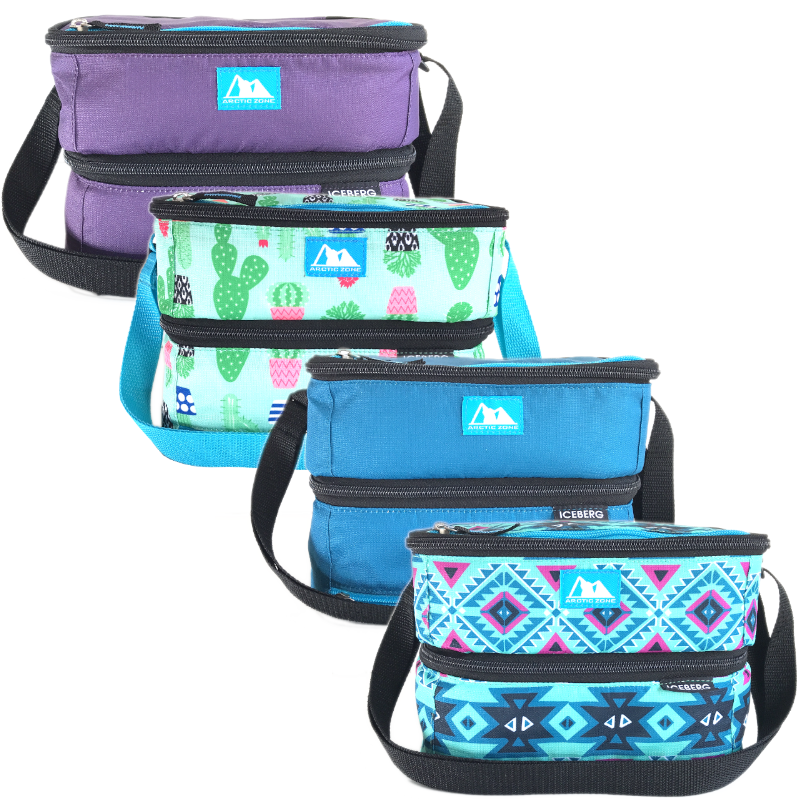 Arctic Zone Dual Lunch Bag - Aztec