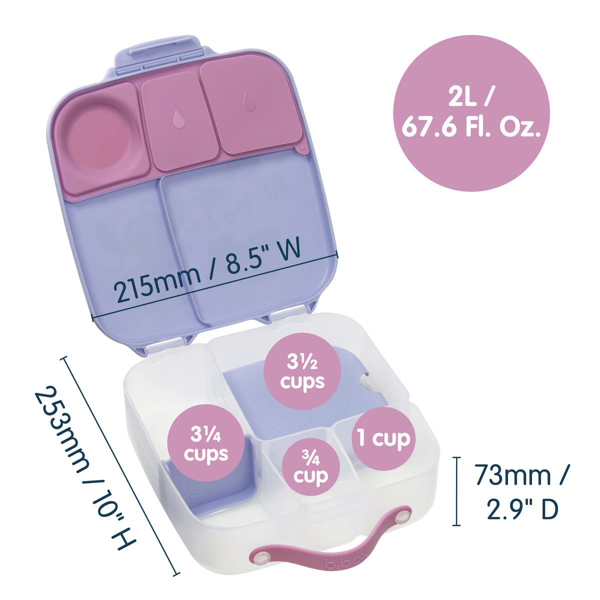 B Box - Lunch Box Large - Stitch