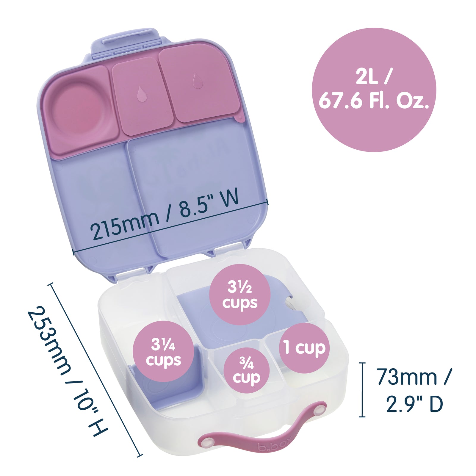 B Box - Lunch Box Large - Stitch