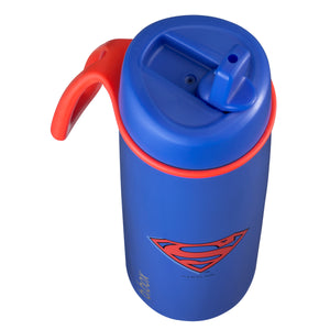 B.box 690mL Insulated Flip Top Bottle - Superman