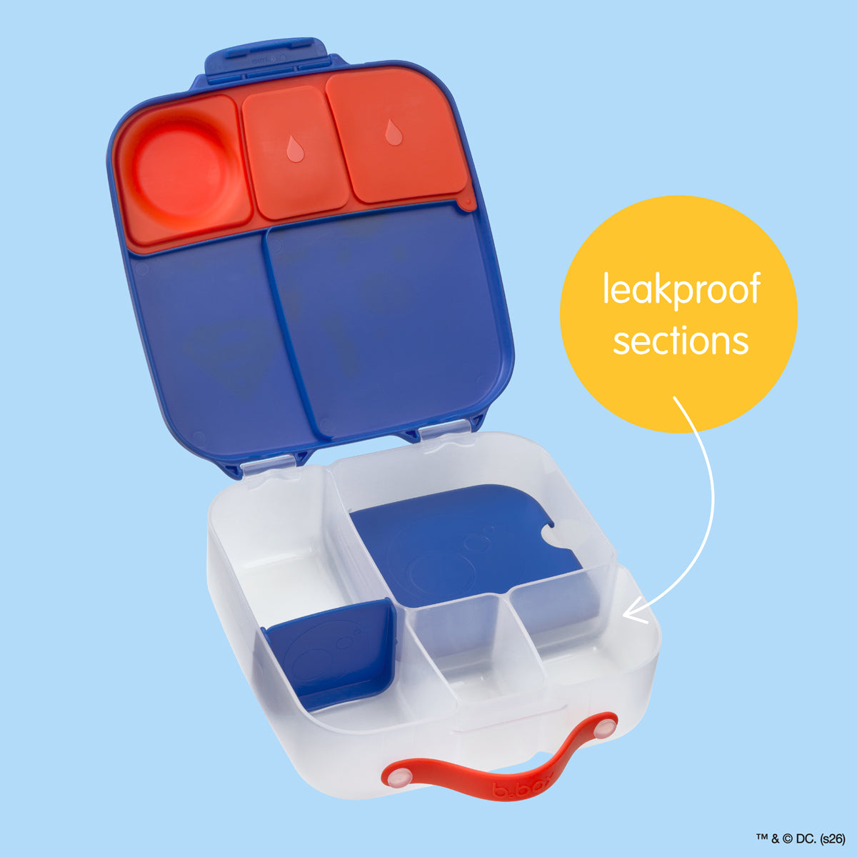 B Box - Lunch Box Large - Superman
