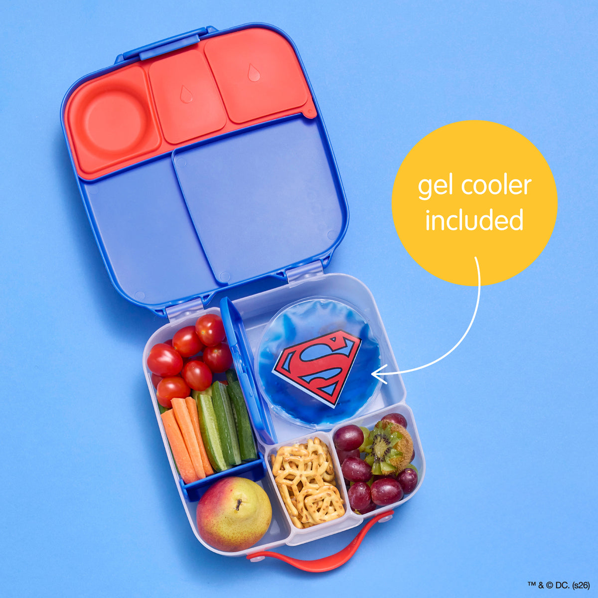 B Box - Lunch Box Large - Superman