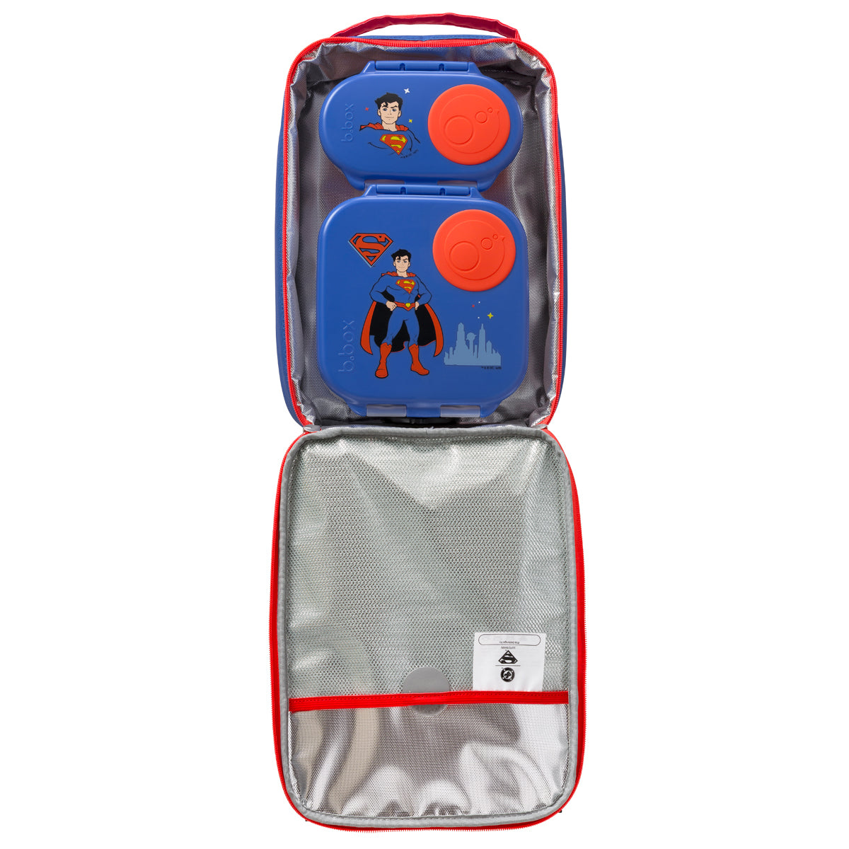 Superman b.box flexi insulated lunch bag