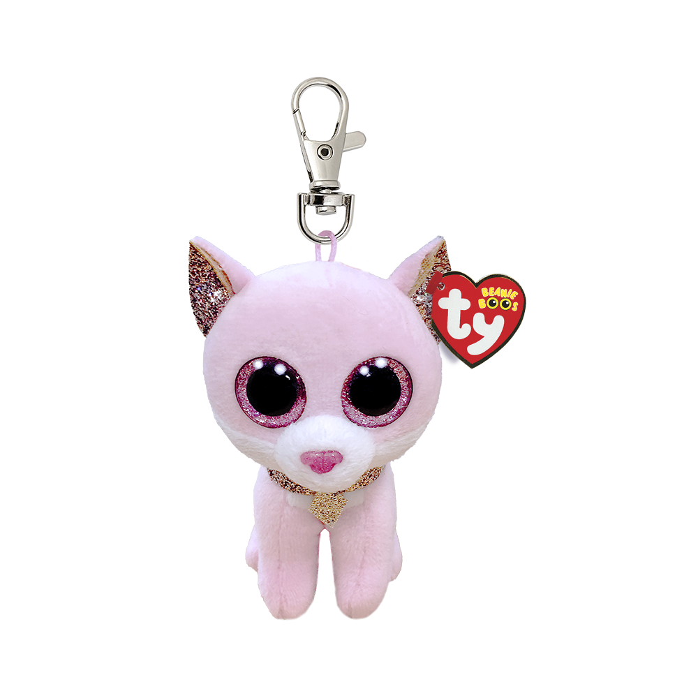 Ty BEANIE BOOS FIONA Pink cat Coastal Kidswear