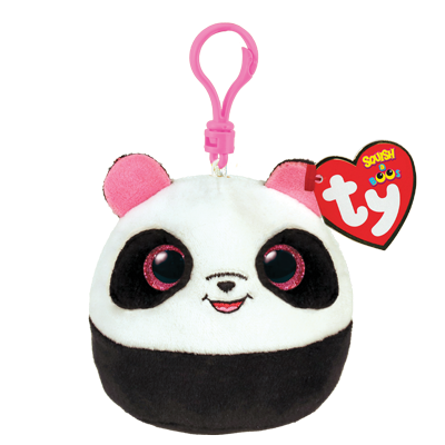 TY Squishy Beanies BAMBOO panda squish clip Coastal Kidswear