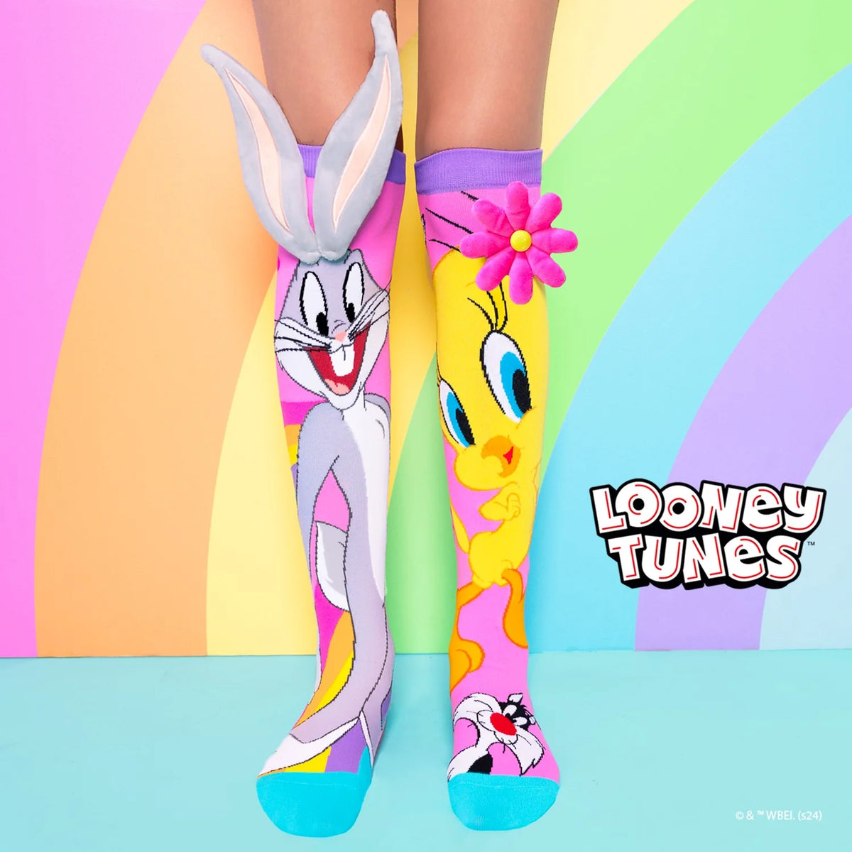 Mad Mia Socks - TWEETY AND BUGS BUNNY