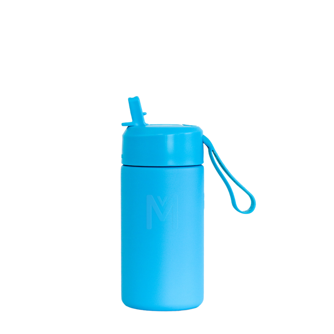 MontiiCo FUSION 350ML Drink Bottle with Sipper Lid  - COASTAL