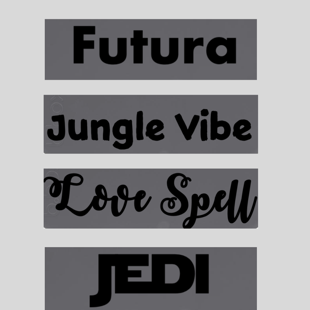 First name only - Vinyl Label $9 for all labels