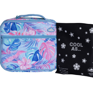 Spencil Big Cooler Lunch Bag + Chill Pack - Tropicana