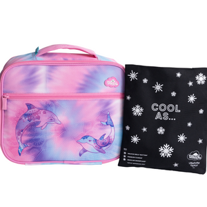 Spencil Big Cooler Lunch Bag + Chill Pack - Tie-Dye Splash