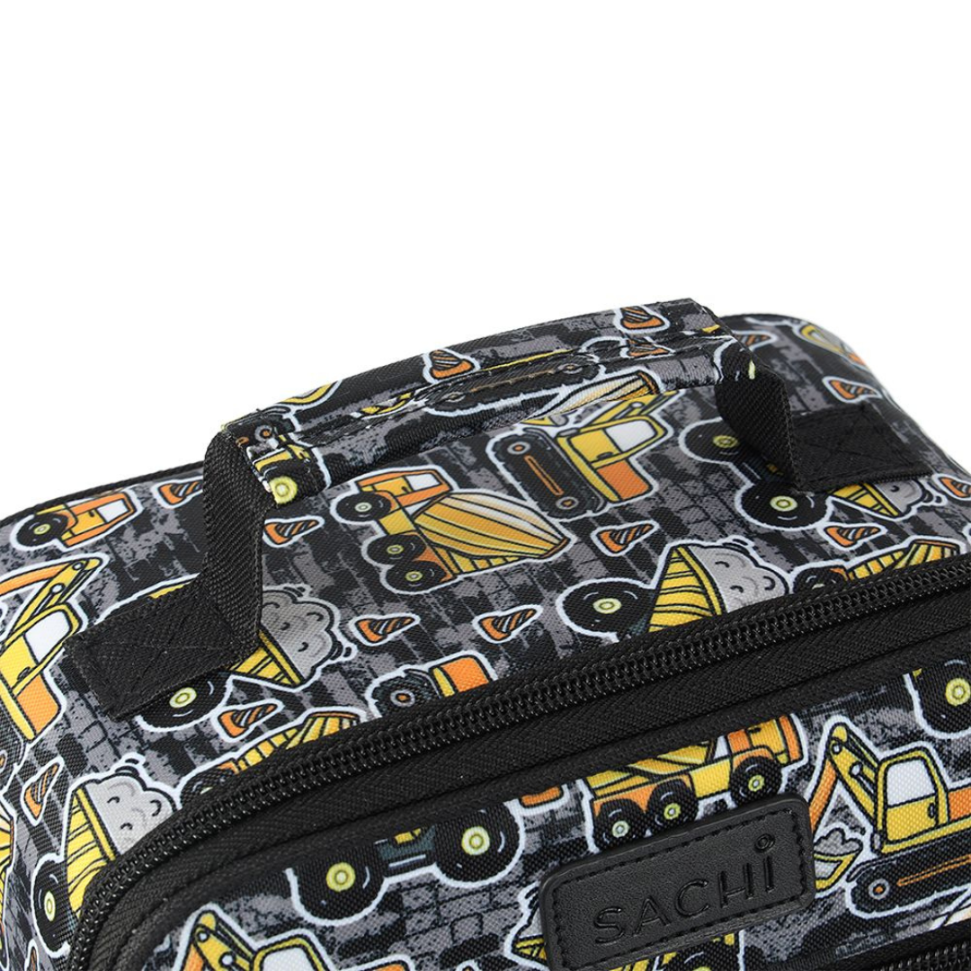 Sachi Insulated Lunch Bag - Construction Zone