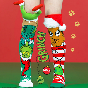 Mad Mia Socks - GRINCH & THE CHIMNEY SOCKS