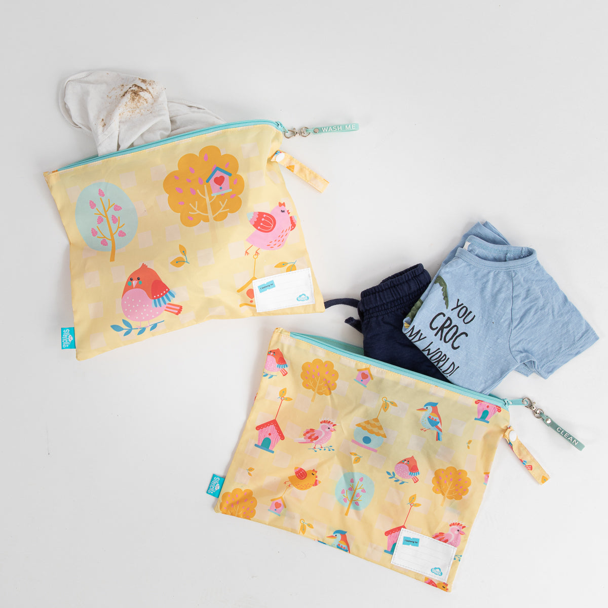 Spencil Little Clean and Dirty Bags - Tweets Tree House