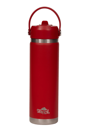 Big Insulated Water Bottle 650ml - Fire