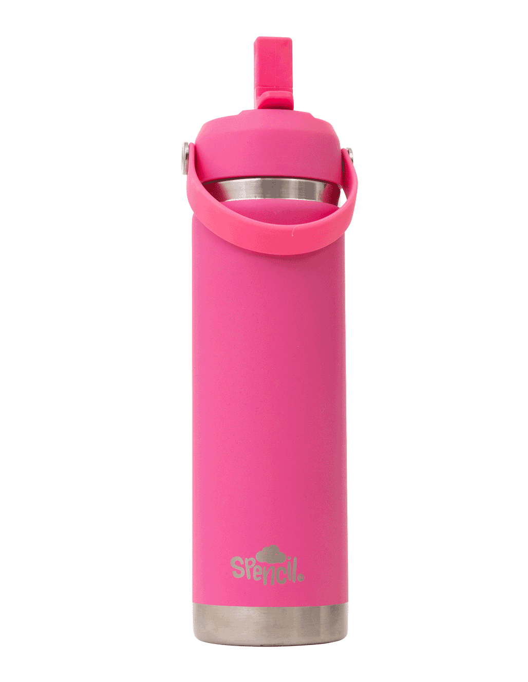 Big Insulated Water Bottle 650ml - Fuchsia