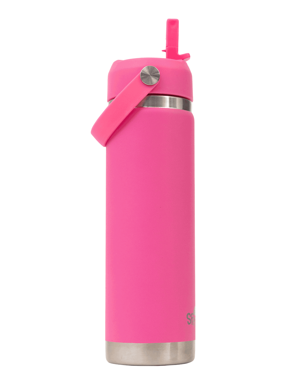 Big Insulated Water Bottle 650ml - Fuchsia