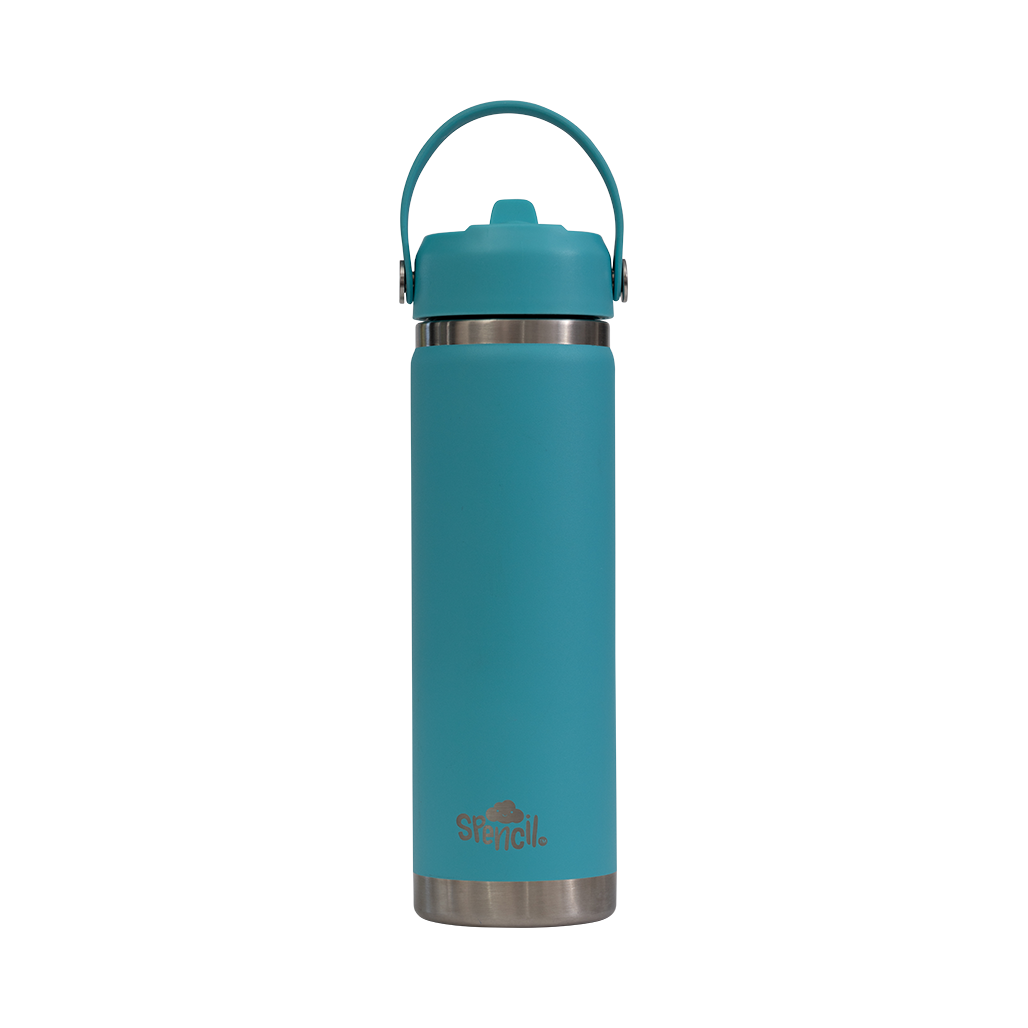 Big Insulated Water Bottle 650ml - Lagoon