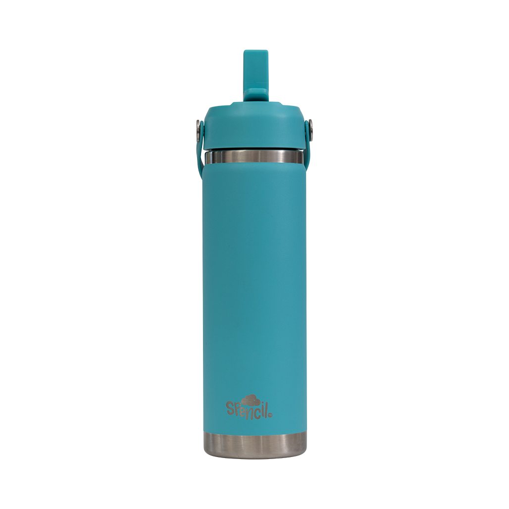 Big Insulated Water Bottle 650ml - Lagoon
