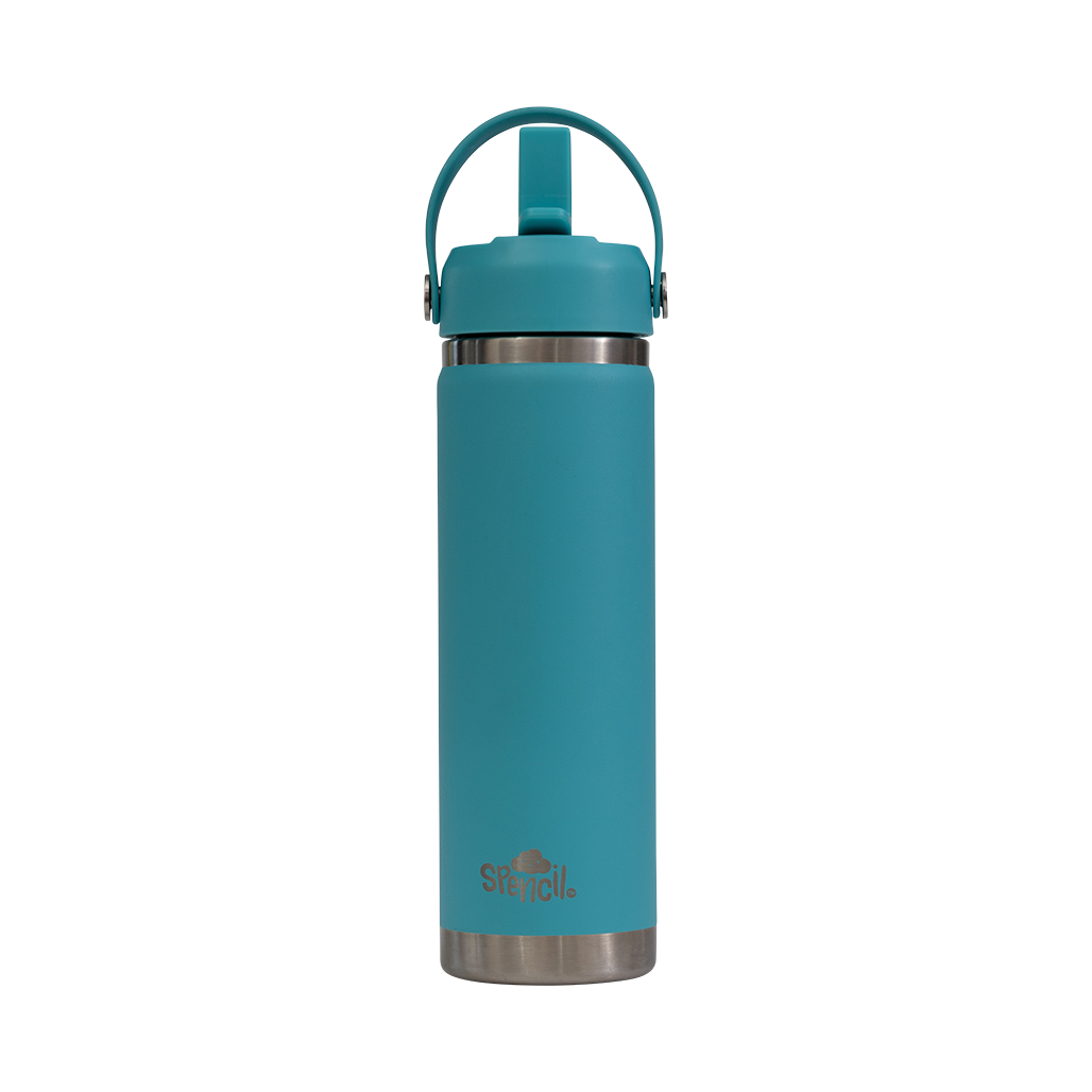 Big Insulated Water Bottle 650ml - Lagoon