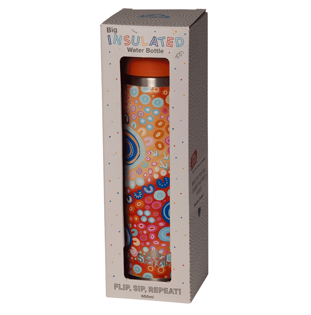 Big Insulated Water Bottle 650ml - Ngootypoorteen