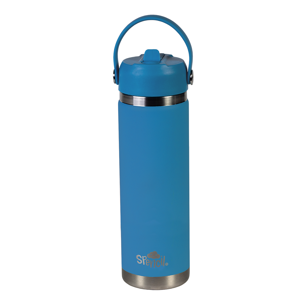 Big Insulated Water Bottle 650ml - Pacific