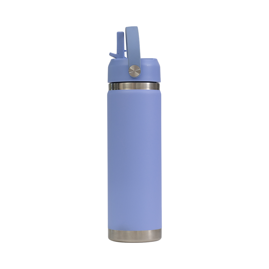 Big Insulated Water Bottle 650ml - Periwinkle