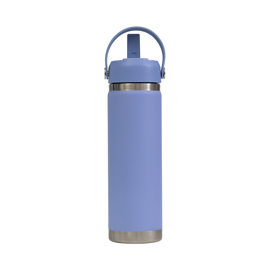 Big Insulated Water Bottle 650ml - Periwinkle