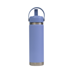 Big Insulated Water Bottle 650ml - Periwinkle