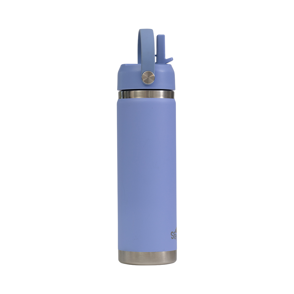 Big Insulated Water Bottle 650ml - Periwinkle
