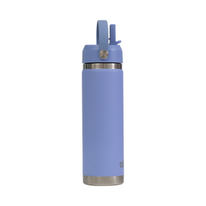 Big Insulated Water Bottle 650ml - Periwinkle