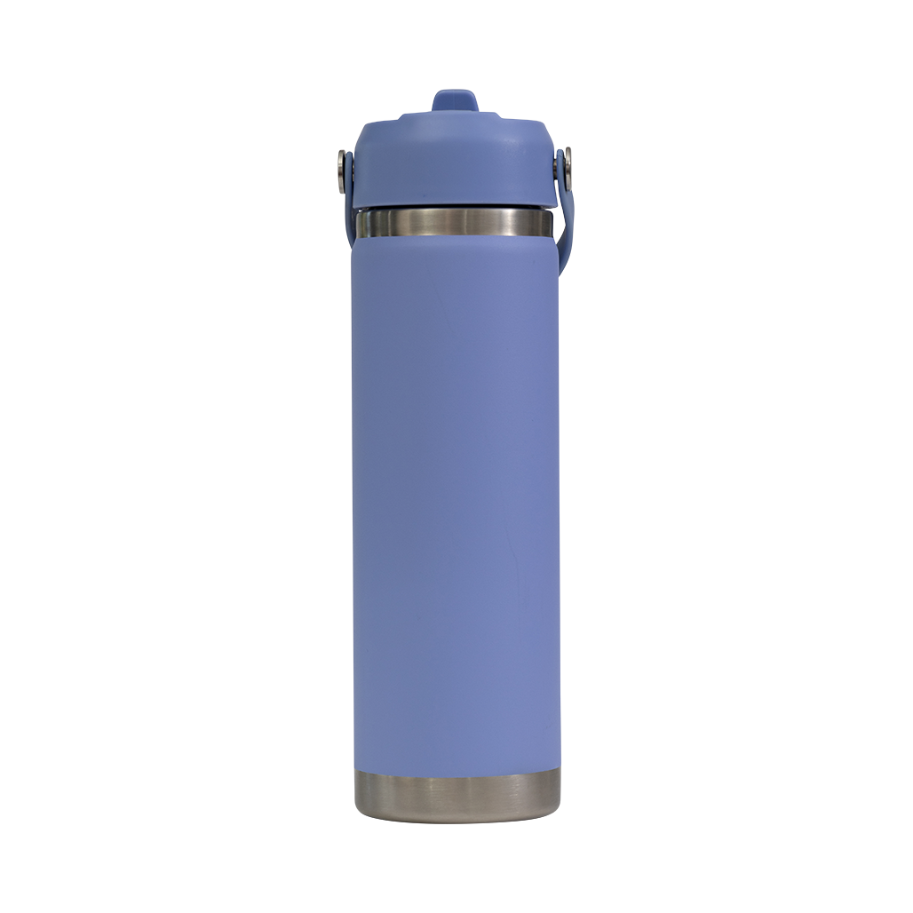 Big Insulated Water Bottle 650ml - Periwinkle