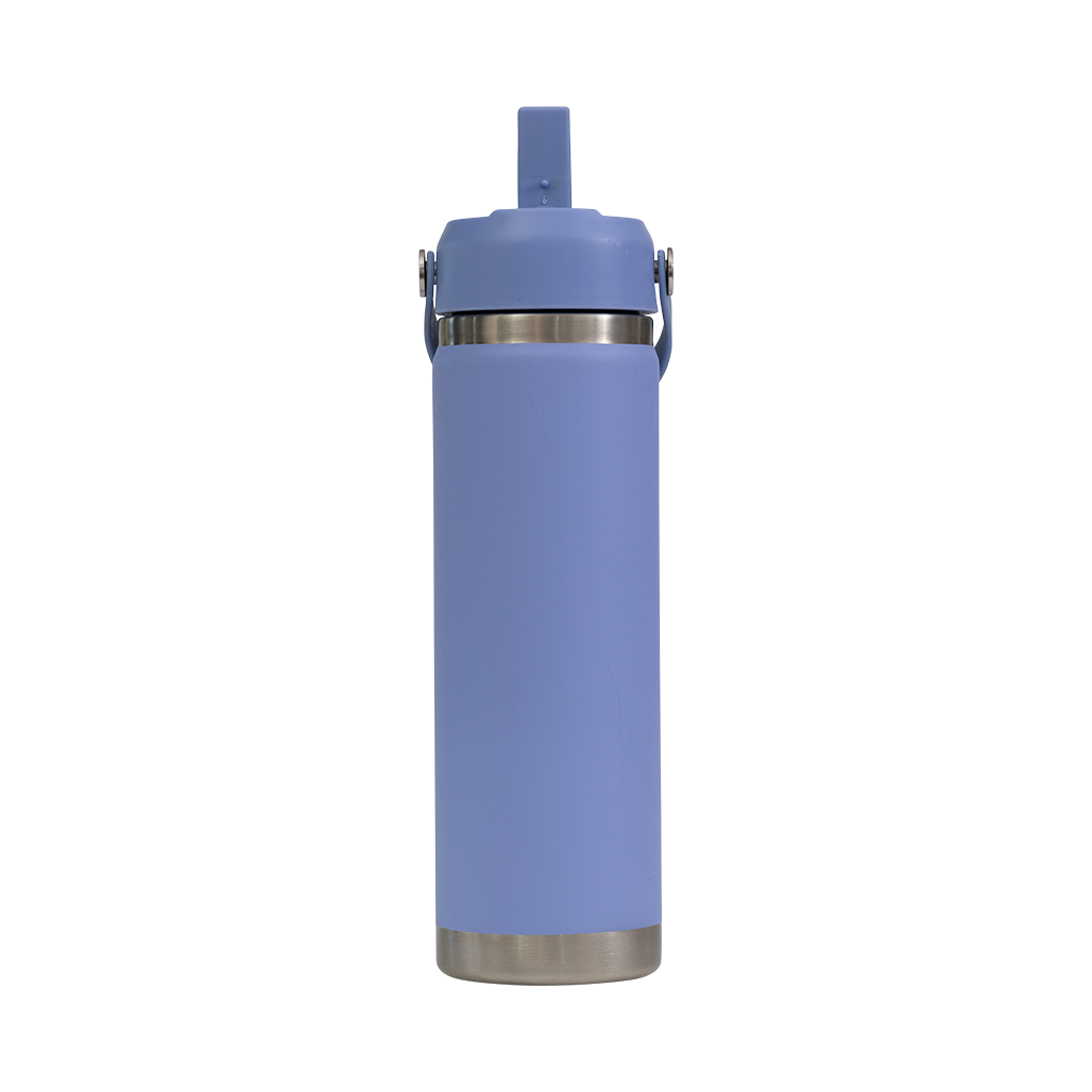 Big Insulated Water Bottle 650ml - Periwinkle