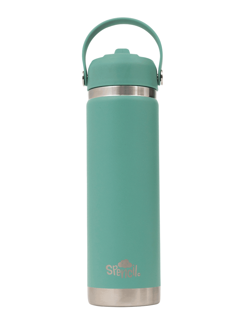 Big Insulated Water Bottle 650ml - Sage