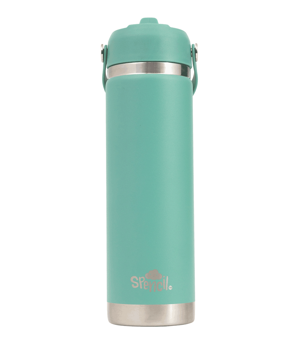 Big Insulated Water Bottle 650ml - Sage