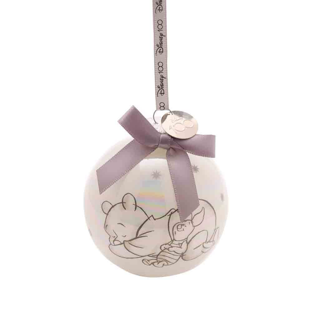 DISNEY 100 CHRISTMAS BAUBLES LOVE (SET OF 4)