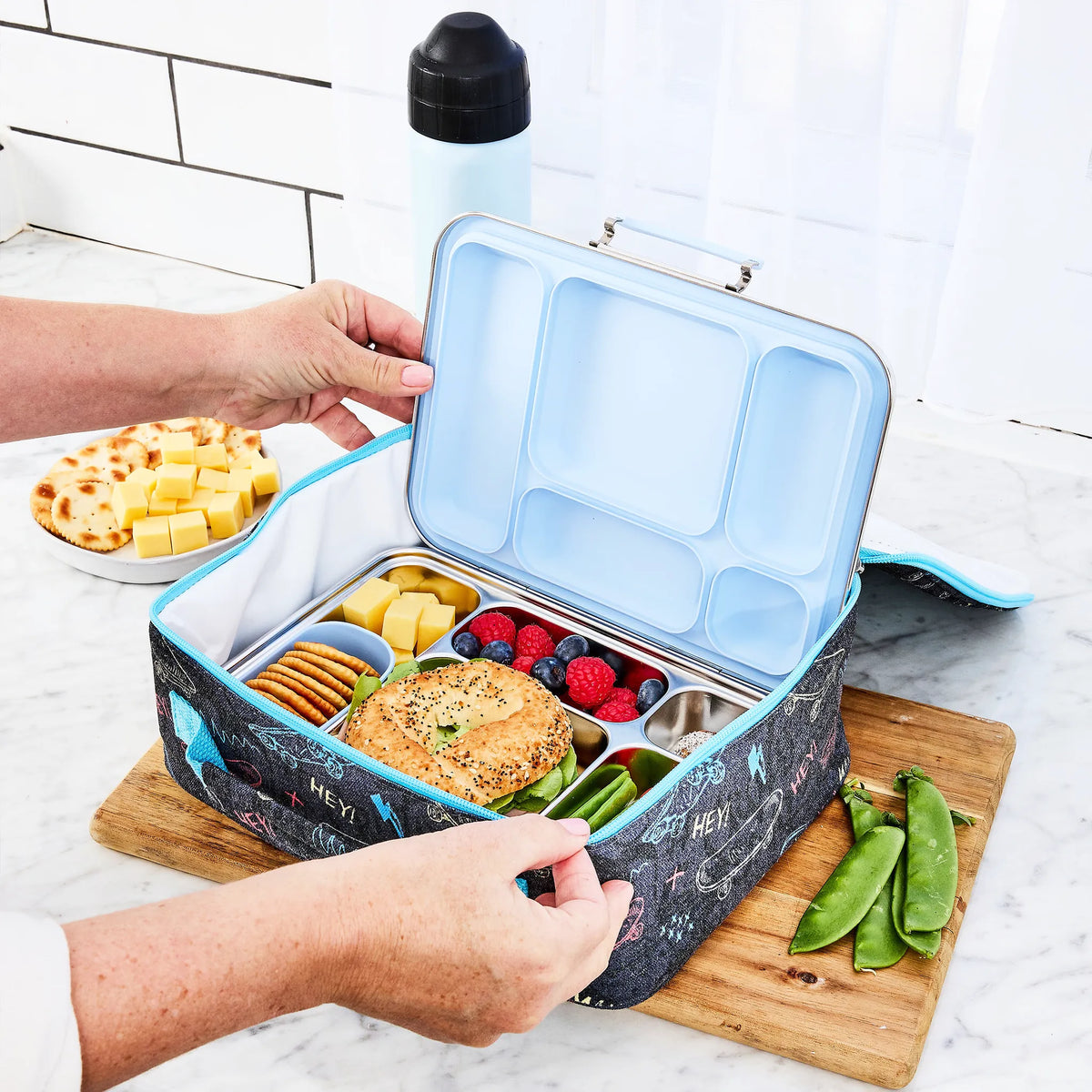 Ecococoon - V2 Stainless Steel Bento 5 - BLUEBERRY