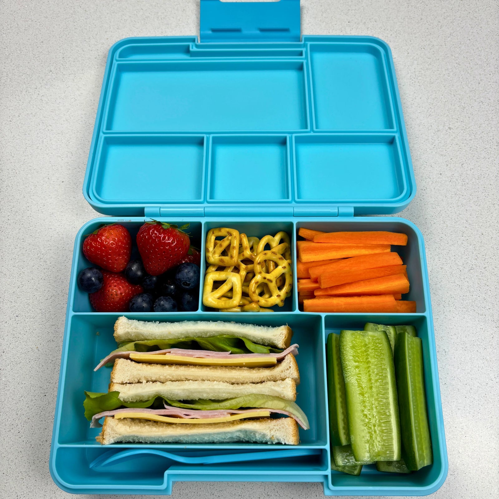 LunchPop Kids Lunch Box – Blue Pop