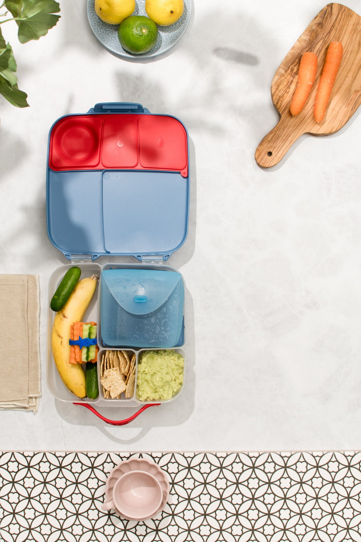 B Box - Lunch Box Large  - Blue Blaze