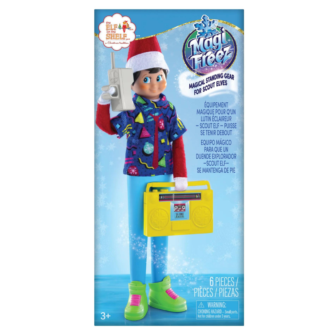 ELF ON THE SHELF CLAUS COUTURE COLLECTION - MagiFreez® RETRO RAD ’80S GEAR