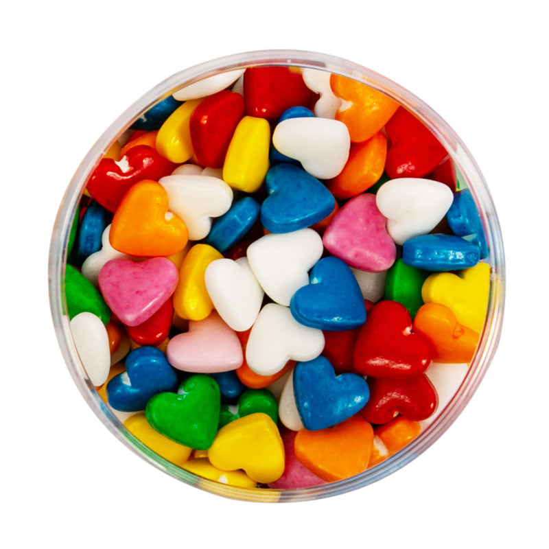 RAINBOW HEARTS (80G) - BY SPRINKS