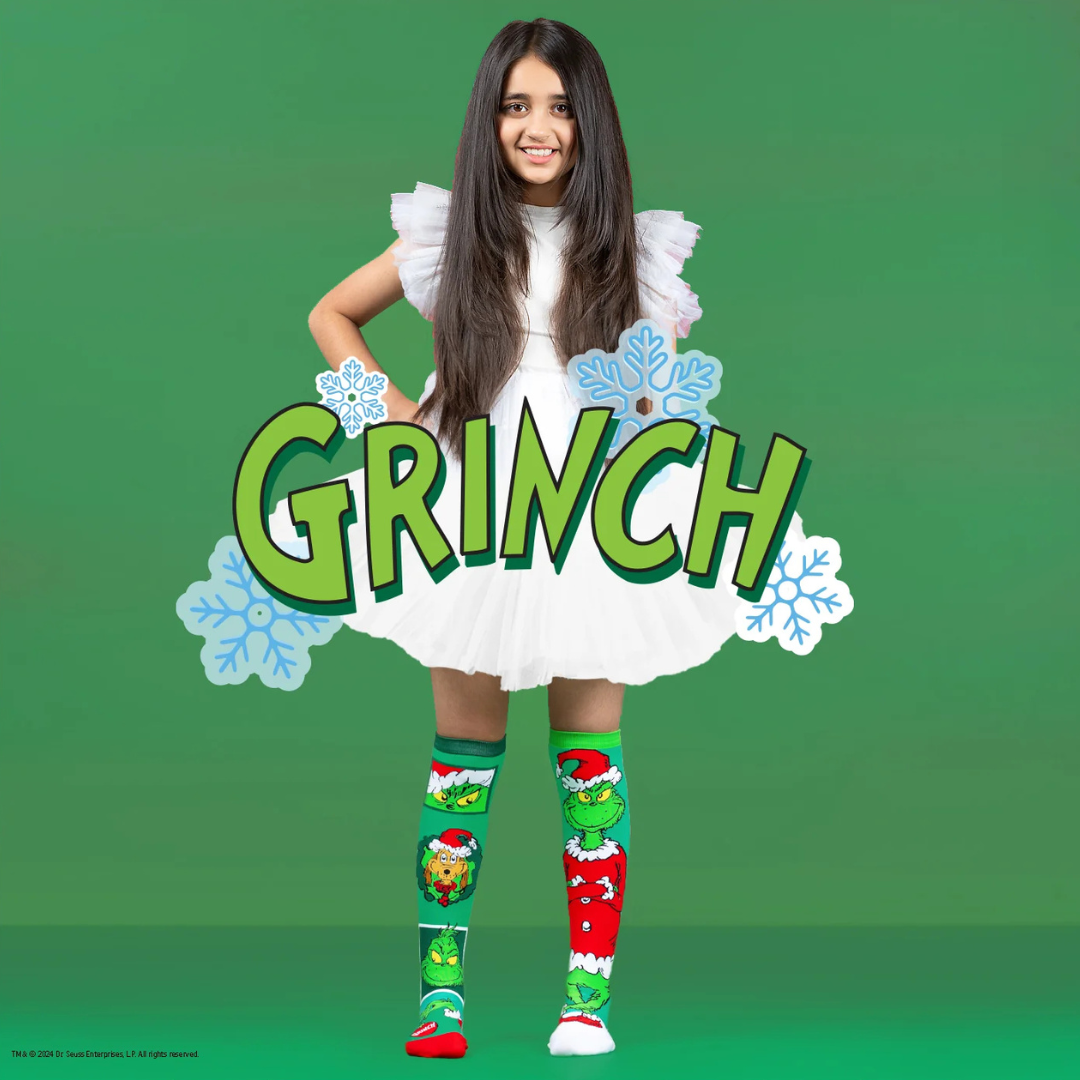 Mad Mia Socks - MERRY GRINCHMAS