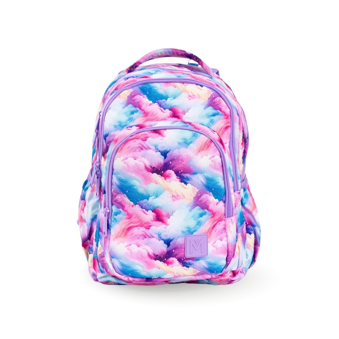 MontiiCo School Backpack - Candy Clouds