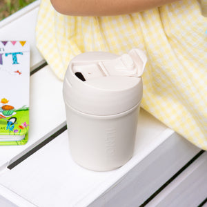 MontiiCo 260ml Travel Coffee Cup - Cream