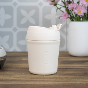 MontiiCo 260ml Travel Coffee Cup - Cream