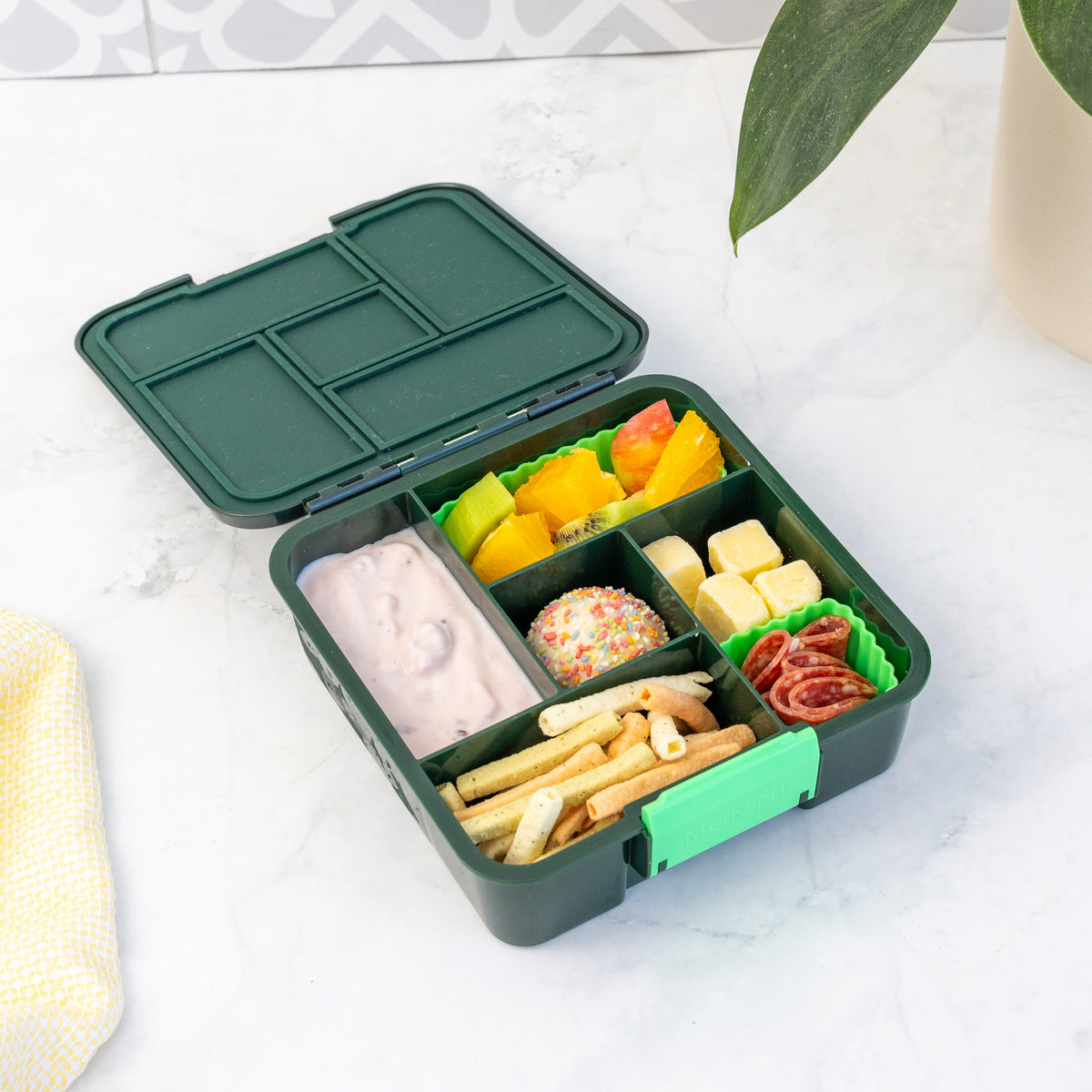Montiico Bento Five Lunch Box - Dinosaur