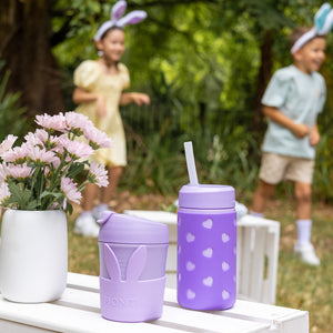 Montiico Small Bunny Bumper - Lilac