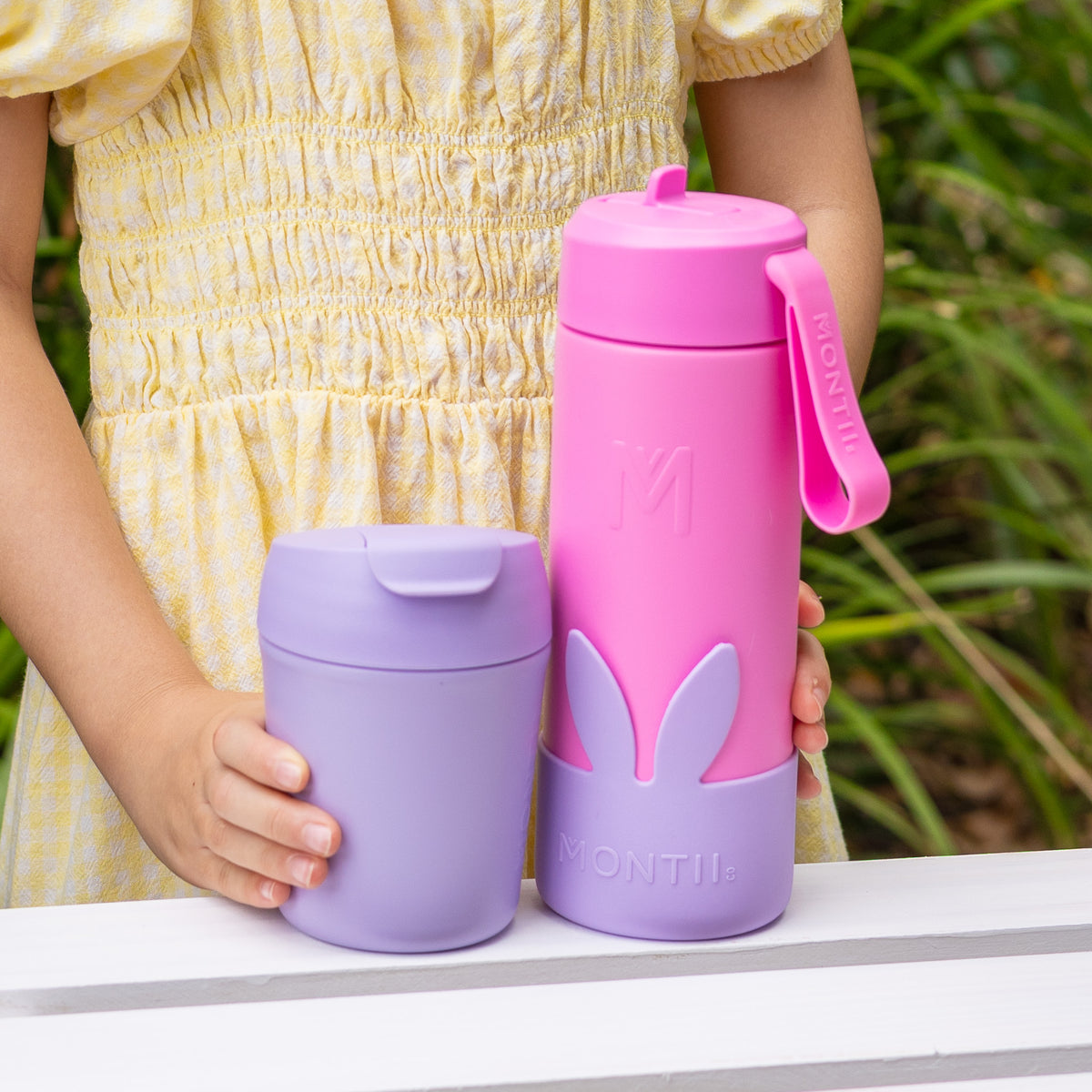 Montiico Small Bunny Bumper - Lilac